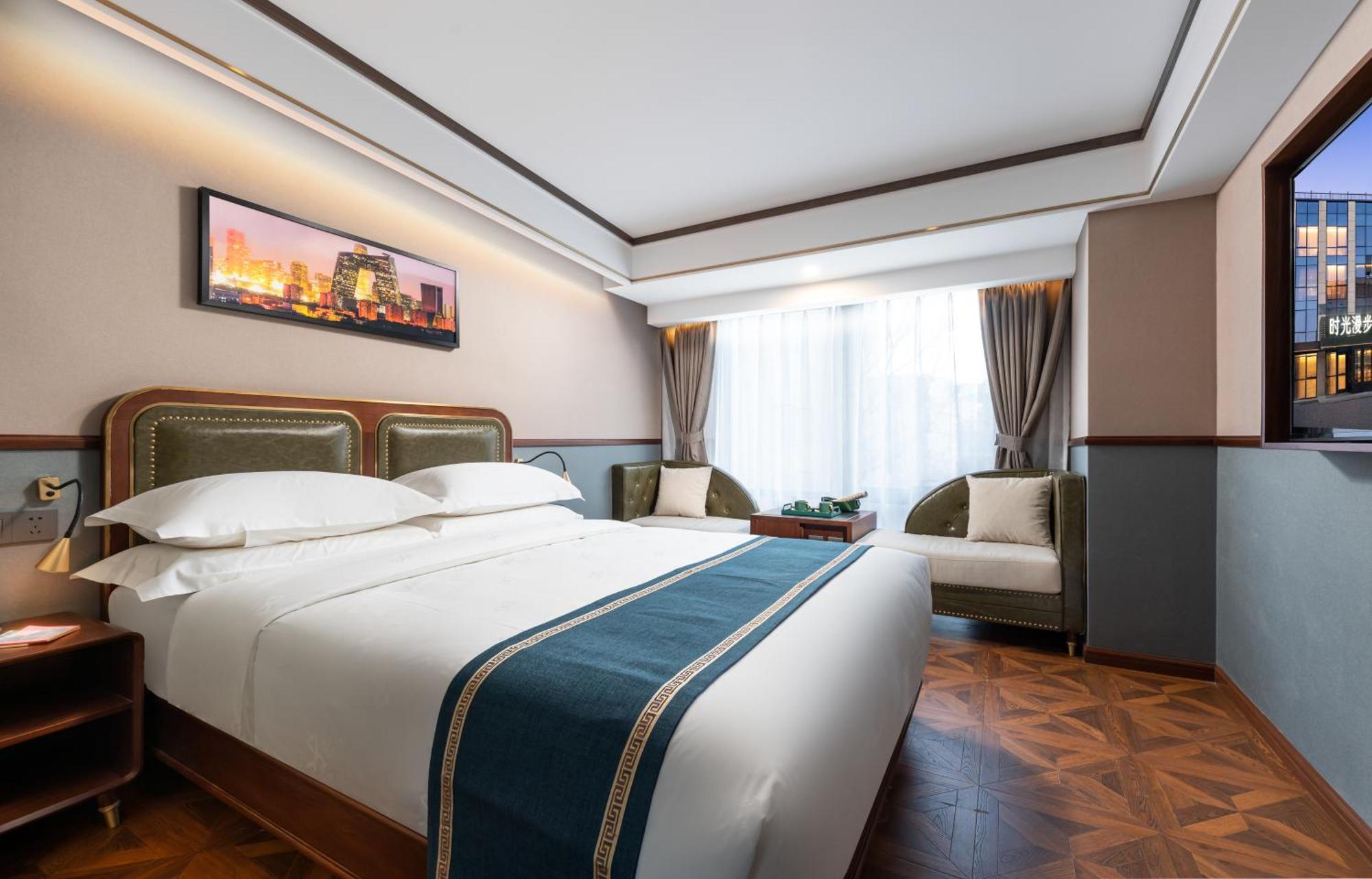 Nost Algia S Hotel Near Beijing Cbd - Cctv, China Zun, Skp And Sanlitun, Tian'Anmen Square, Forbidden City, Free Daily Necessities, Free Night Snack, Free Laundry, English Communication Well, Free Travel Advice , Free Gymnastic, Exterior foto